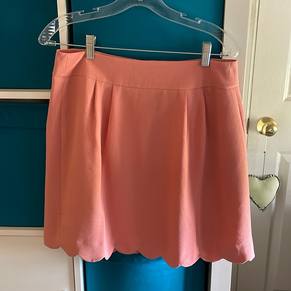 Loft Scallop Skirt Size 8